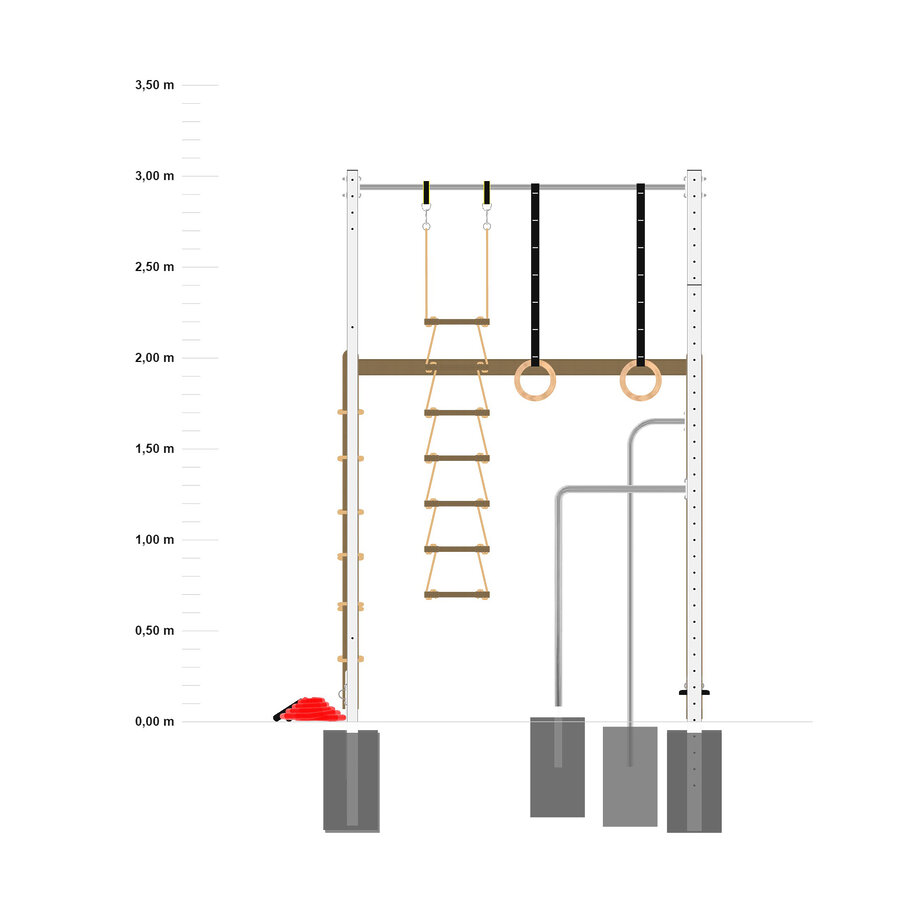 Tolymp Fitnessparks Klettergerueste Klettertower8 Edelstahl 2